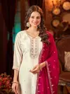 Jasmine By Aanchi Vichitra Silk Kurti With Bottom Dupatta Orders In India